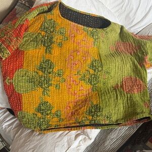 Colorful Floral Women's Top